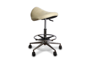 כיסא אוכף מפואר למטפל עם חישוק לרגליים