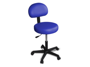 כיסא מטפל מפואר עם משענת גב ללא חישוק לרגליים